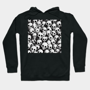 Cute Halloween Skull Pattern Hoodie